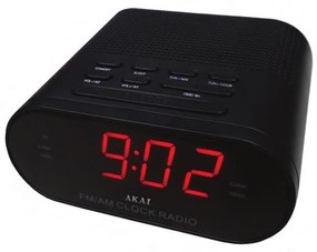 Akai CR002A-219 Ψηφιακό διπλό ράδιο ξυπνητήρι-14883-0219