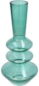 Βάζο ArteLibre Πράσινο Γυαλί 14x14x30.5cm-05150142