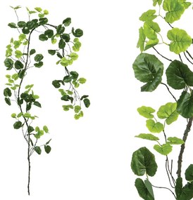 MarHome ΓΙΡΛΑΝΤΑ ΚΛΑΡΑ ΜΕ ΠΡΑΣΙΝΑ ΦΥΛΛΑ - Υ240cm 160/ΚΙΒ  00-40010-5