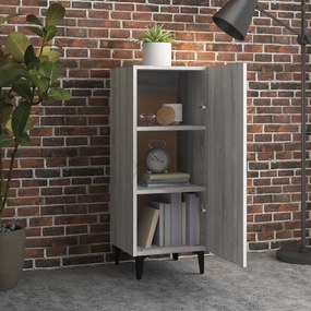 vidaXL Ντουλάπι Γκρι Sonoma 34,5x34x90 εκ. από Επεξεργασμένο Ξύλο