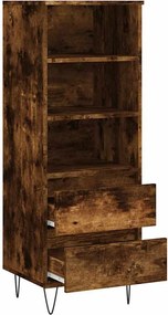 vidaXL Ντουλάπι Καπνιστή Δρυς 40x36x110 εκ. από Επεξεργασμένο Ξύλο