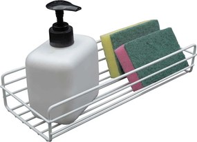 Μεταλλικό Κρεμαστό Ράφι 27x11x6cm Άσπρο ή Μαύρο - Άσπρο