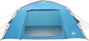 vidaXL Καταφύγιο Τέντας με στέγη Μπλε 400 x 210 x 180 εκ Πολυεστέρας