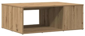 Τραπεζάκι σαλονιού Artisan Oak 90x67x33 cm Κατασκευασμένο ξύλο 856553