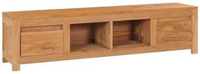 vidaXL Έπιπλο Τηλεόρασης 115 x 30 x 35 εκ. από Μασίφ Ξύλο Teak