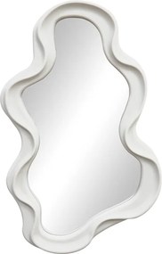 Καθρέπτης Liquid pakoworld pp σε λευκή απόχρωση 26x2.7x39εκ