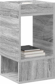 vidaXL End Table Γκρίζο Σονομα 30 x 30 x 56 εκ. Επεξεργασμένο ξύλο
