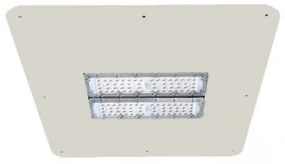 Φωτιστικό Βενζινάδικου Χωνευτό LED 100W Λευκό ΙΡ65 5000K Astra 20556 Interlight-20556-Λευκό 20556