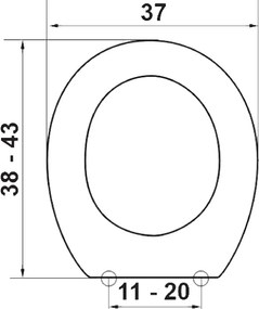 Elvit Ιθάκη Duroplast 0044 - Κάλυμμα Λεκάνης