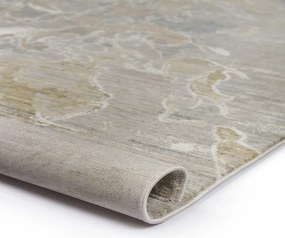 Χαλί Διαδρόμου (80x150) Βιοκαρπέτ Blossom 04116A Cream Gray