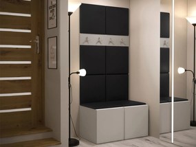 Έπιπλο υποδοχής Orion IV-Μαύρο - Κασμίρ