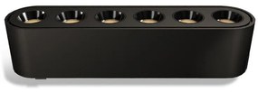 Adeleq Φωτιστικό Ράγας Mini Ντιμαριζόμενο LED 6W 40VDC 4000K Μαύρο 22-2211