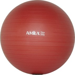 Μπάλα Κινησιοθεραπείας Amila Bulk 75cm Κόκκινη 48443