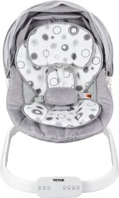 VEVOR Baby Swing for Infants 3 Speeds 3 Seat Positions Remote Control Bluetooth