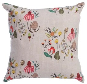 Μαξιλαροθήκη Διακοσμητική Flori Multi Nef-Nef Homeware 45X45 100% Cotton