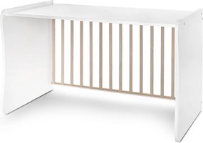 BED MAXI PLUS NEW 70/160 WHITE/LIGHT OAK