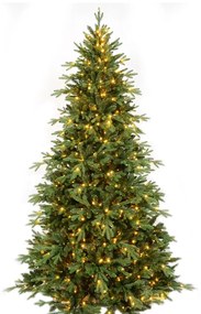 Χριστουγεννιάτικο Δέντρο Με Λαμπάκια Pre-Lit Grand Forest Πλαστικό- PVC iliadis 240εκ. 77871