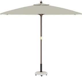 vidaXL Βάση ομπρέλας Λευκό και Μαύρο 45 x 45 x 40 cm