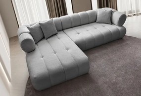 Corner Sofa Petra Left - Grey Grey