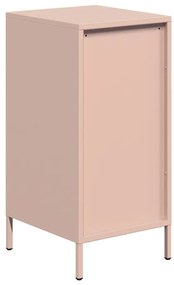 vidaXL Ντουλάπι Ροζ 35x39x73,5 εκ. από Χάλυβα Ψυχρής Έλασης