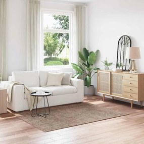 vidaXL Χαλί Καφέ 140 x 200 cm Πολυπροπυλένιο