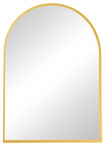 Καθρέπτης Mirrory Inart χρυσό αλουμίνιο 50x2.5x80εκ Υλικό: GLASS - ALUMINIUM 298-000019