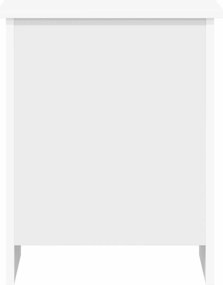vidaXL Θήκη Αποθήκευσης Λευκό 40 x 40,5 x 50 cm Επεξεργασμένο Ξύλο
