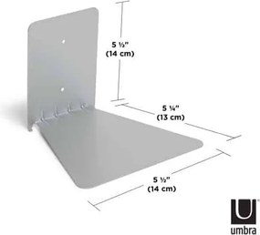 Σετ 3 αόρατα ράφια βιβλίων 13x14 Umbra Conceal sm 330639-560