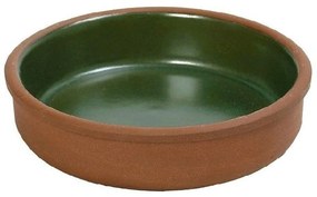 Μπωλ Σερβιρίσματος Aida HEV103K12 12x2,5cm Green-Brown Espiel Πηλός