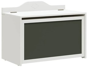 vidaXL Κουτί με Πίνακα Λευκό 73 x 40 x 55 εκ. Επεξεργασμένο ξύλο