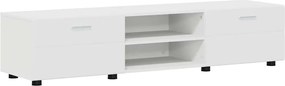 vidaXL Σετ επίπλου τηλεόρασης FLORIN 3 pcs Λευκό Επεξεργασμένο ξύλο