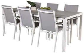 Σετ Τραπέζι και καρέκλες Dallas 2328, Polyξύλο, Ύφασμα, Μέταλλο | Epipla1.gr