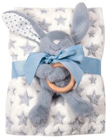 Κουβέρτα Fleece Αγκαλιάς (75x100) + Λούτρινο Greenwich Polo Club Baby 8844