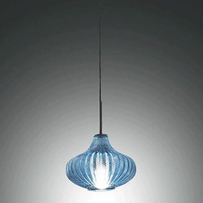 Φωτιστικό Οροφής Budelli 3723-40-244 1xE27 40W Φ26cm 200cm Light Blue La Mia Luce