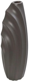 Βάζο Κεραμικό Ασύμμετρο MIG128 18,8x14,7x57cm Dark Grey Espiel Ceramic