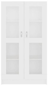vidaXL Βιτρίνα Λευκή 82,5 x 30,5 x 150 εκ. Επεξ. Ξύλο