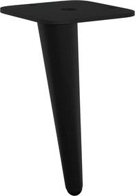 vidaXL Σταντ Πόδια 12 τεμ. Μαύρο 56 x 56 x 100 mm Σίδερο