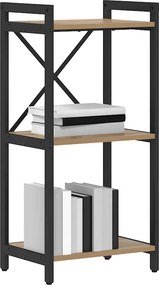 vidaXL Ράφι Βιβλίων 40 x 30 x 85 εκ Επεξεργασμένο ξύλο Artisan Oak