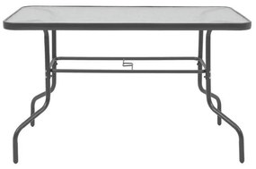 Τραπέζι 030 Fylliana Γκρί 140x80x70 εκ. 140x80x70 εκ.