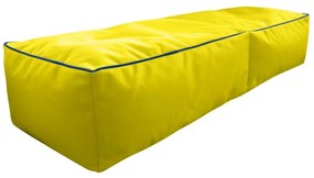 Πουφ Σκαμπό Plank Yellow 150X50X30
