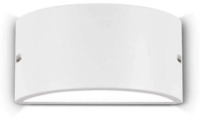 Φωτιστικό Τοίχου-Απλίκα Rex-2 092416 25x12x13cm 1xE27 60W IP44 White Ideal Lux