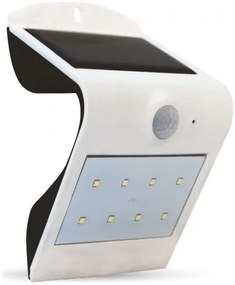Ηλιακό Φωτιστικό LED V-TAC 1.5W με Αισθητήρα Solar Wall Light 4000K+4000K White+Black Body 8276