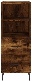 vidaXL Ντουλάπι Καπνιστή Δρυς 34,5 x 34 x 90 εκ. Επεξεργασμένο Ξύλο