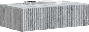 vidaXL Τραπεζάκι Τοίχου 59 x 34,5 x 17 εκ. Επεξεργασμένο Ξύλο