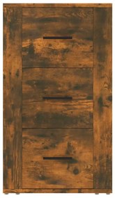 vidaXL Ντουλάπι Καπνιστή Δρυς 40 x 33 x 70 εκ. από Επεξεργασμένο Ξύλο