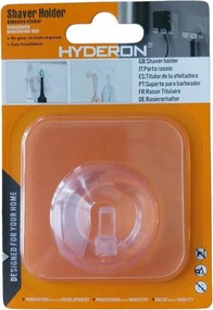 Διάφανη Αυτοκόλλητη Κρεμάστρα Γάντζος Τοίχου Φ3.50cm