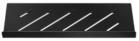 Σπογγοθήκη-Ραφιέρα Επιτοίχια W29xD13xH5cm Black Mat Aishi 304 Sanco Shower Shelves 0344-M116