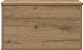 vidaXL Κουτί αποθήκευσης Artisan Oak 60 x 35 x 35 cm