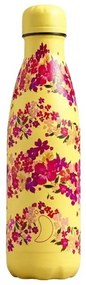 Θερμός Floral Zig Zag Ditsy 500ml Yellow-Pink Chilly’s Stainless Steel
