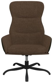 vidaXL Πολυθρόνα Relax Καφέ Υφασμάτινη